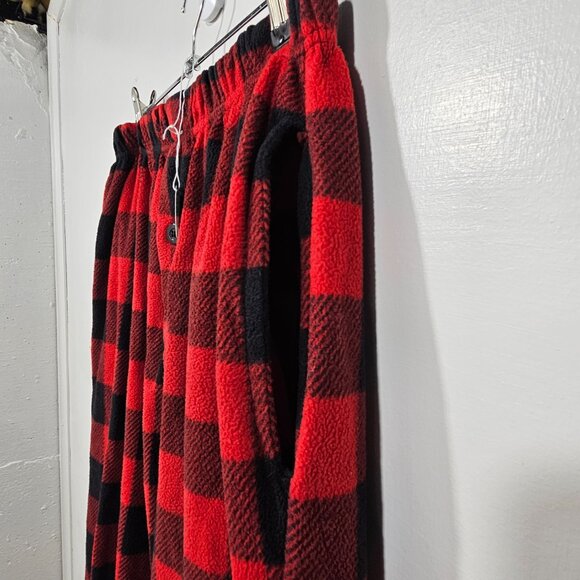 FollowMe - MEN’S Plaid Flannel Pajama Bottoms Size M (Missing drawstring) (82) - Picture 3 of 7